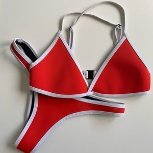 Hawaii Red set - Hoaka Swimwear
